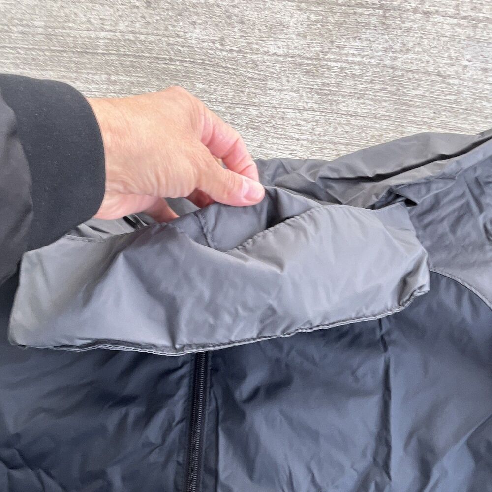 Columbia Glennaker Lake II Rain Jacket Mens XL Gray Black Packable Windbreaker - Picture 3 of 8